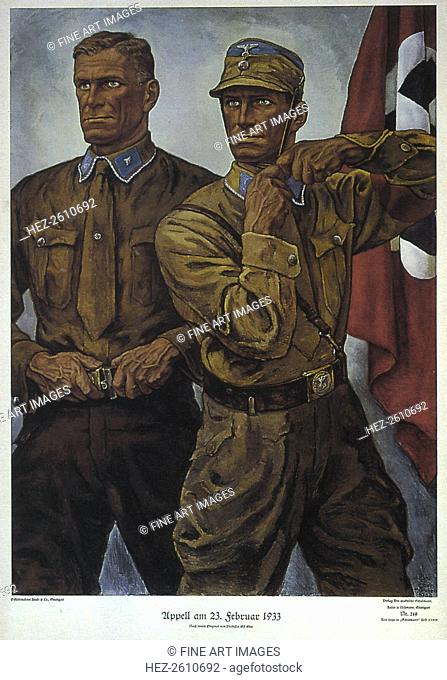 Appeal on 23 February 1933, 1939. Artist: Eber, Elk (Emil) (1892-1941)