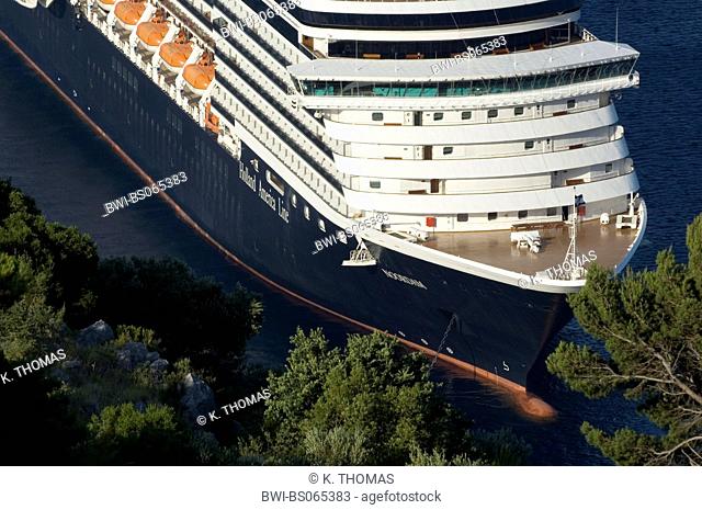 cruise ship, Croatia, Southern Dalmatia, Dubrovnik