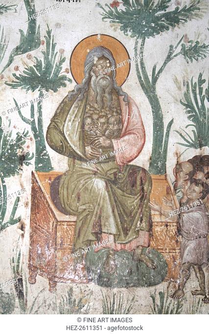 The Bosom of Abraham, 1321-1322. Artist: Anonymous