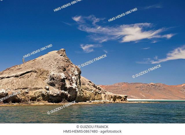 Mexico, Baja California Sur State, Sea of Cortez, listed as World Heritage by UNESCO, Isla Espiritu Santo