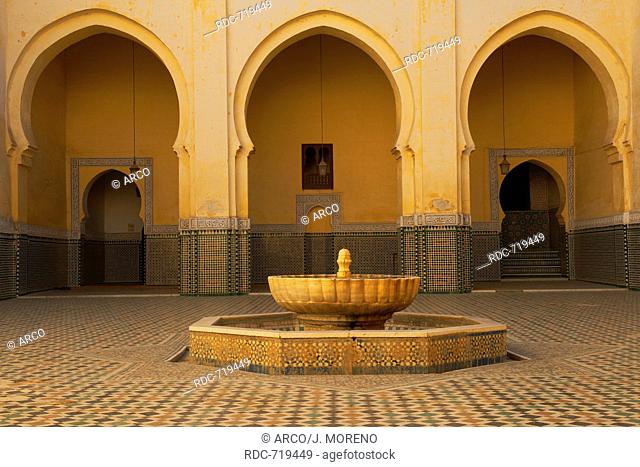 Mausoleum of Moulay Ismail, Meknes, Morocco, Maghreb, North Africa
