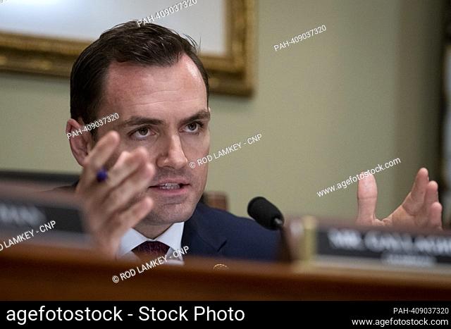 United States Representative Mike Gallagher (Republican of Wisconsin), Chair, US House Select Committee on the Strategic Competition between the U.S