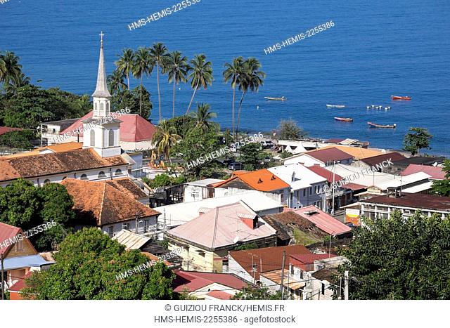 France, Martinique, Le Carbet, Christopher Columbus landed here 15 June 1502, Saint Jacques church
