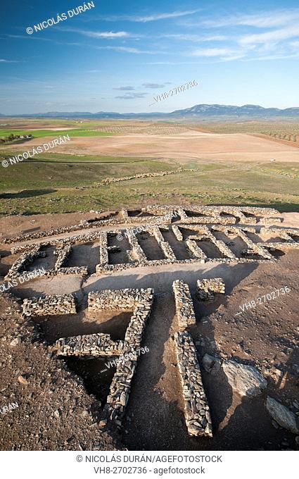 Hornachuelos roman ruins. Ribera del Fresno. Badajoz province. Extremadura. Sapain