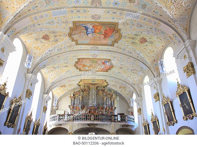 the monastery of Marienweiher, oldest pilgrimage in Germany, district of Kulmbach, Frankonia, Bavaria, Germany