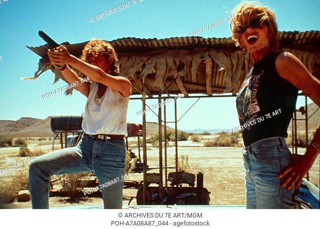 Thelma and Louise  Year: 1991 USA Susan Sarandon, Geena Davis  Director: Ridley Scott Photo: Roland Neveu. It is forbidden to reproduce the photograph out of...