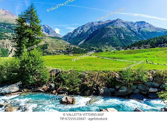 Italy, Aosta Valley, Valnontey