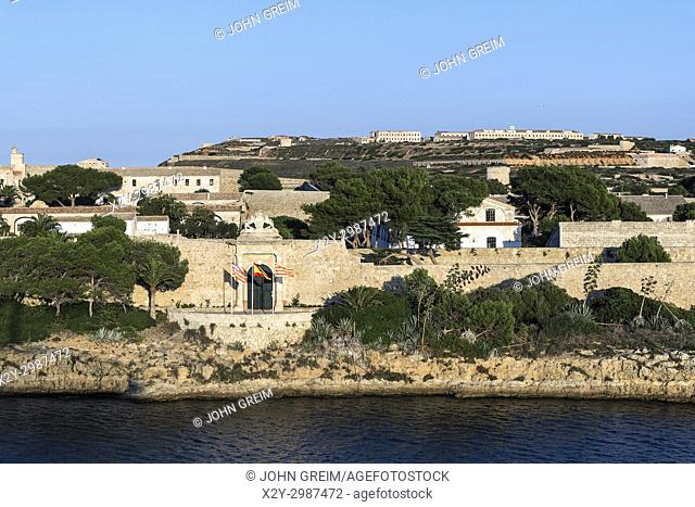 Fortaleza de la Mola, La Mola fortress, Maó, Mahon, Minorca, Balearic Islands, Spain