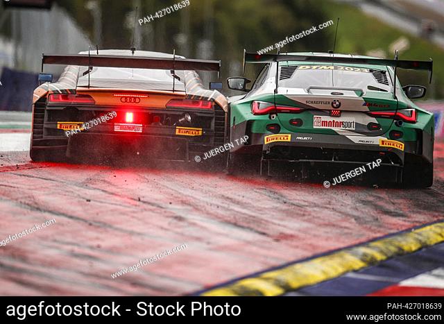DTM Spielberg 2023, #83 Audi R8 LMS GT3 Evo2, Tresor Attempto Racing: Patric Niederhauser, #11 BMW M4 GT3, Project 1: Marco Wittmann