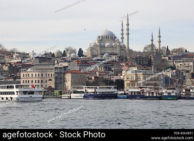 The Bosphorus, also known as the Strait of Istanbul, is a strait that separates the European part - included during the Ottoman Empire in the European province...