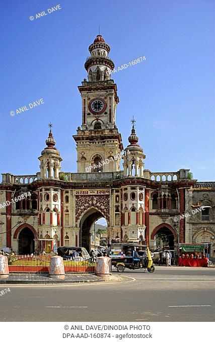 Sardar vallabh bhai Patel clock tower ; district Junagadh ; Saurashtra ; Gujarat ; India