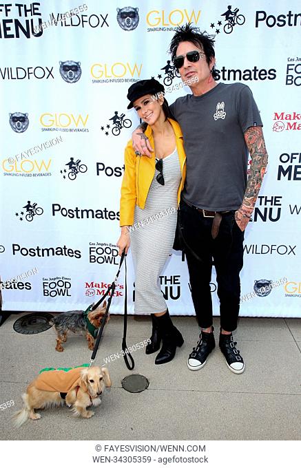 Off The Menu x Postmates: Secret Burger Showdown Featuring: Brittany Furlan, Tommy Lee Where: Beverly Hills, California, United States When: 26 May 2018 Credit:...