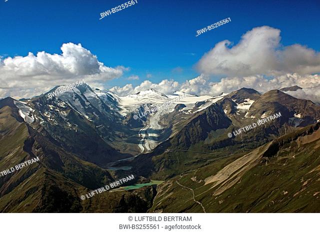 Grossglockner, Pasterze Glacier, Sandersee, Lake Margaritze, High Alpine Mountain Road, Austria