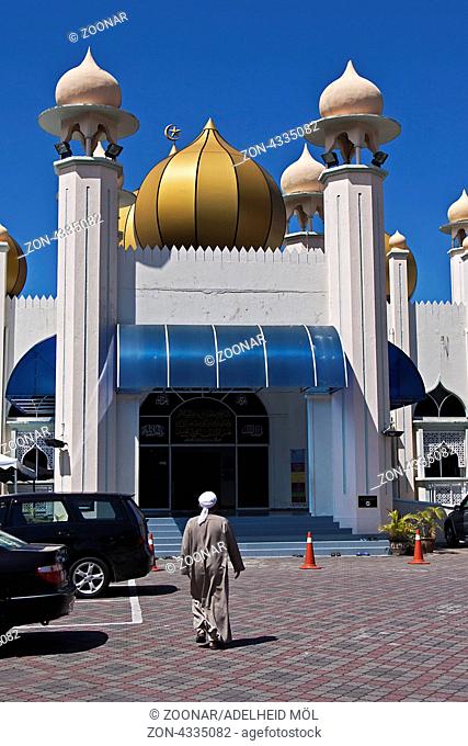 Die Moschee Al Hana, Kuah, Langkawi, Malaysia The Mosque Al Hana, Kuah, Langkawi, Malaysia