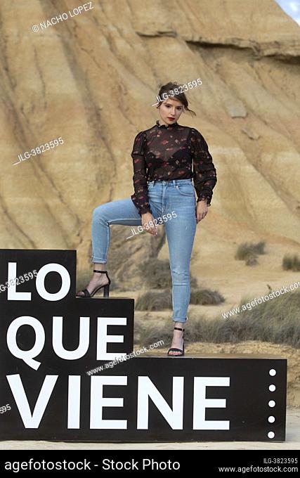 Ana Jara attends to La reina del pueblo premiere during the Lo que viene Film Festiva May 13, 2021 in Bardenas Reales, Spain Navarra, Spain