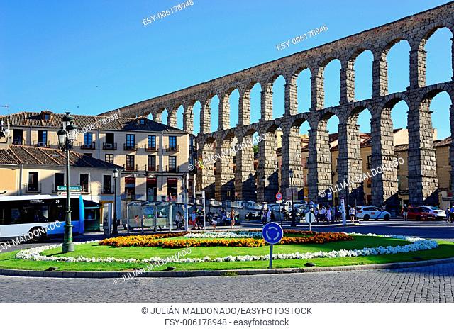 Aqueduct of Segovia, Castilla Leon, Spain
