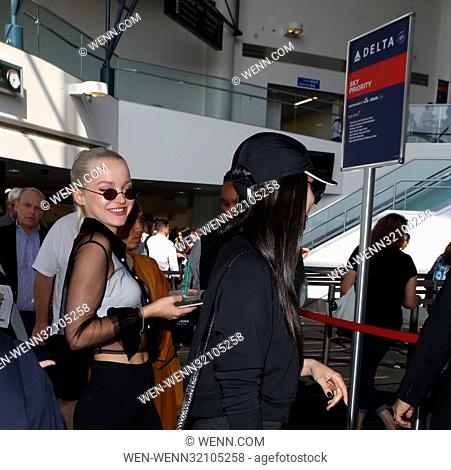 Dove Cameron departs from the airport Featuring: Dove Cameron Where: Los Angeles, California, United States When: 11 Aug 2017 Credit: WENN.com