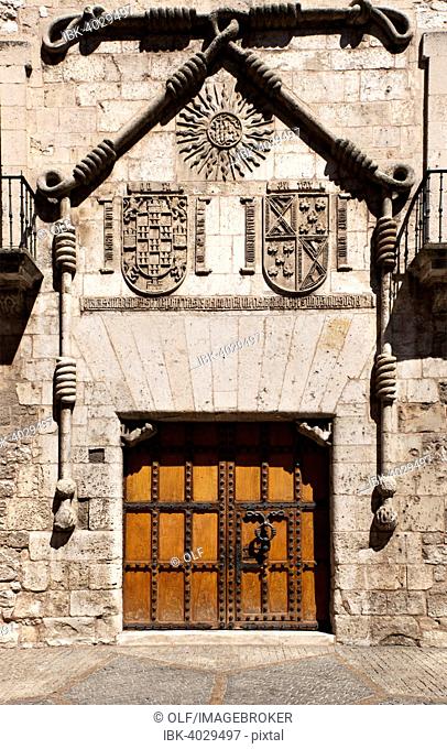 Casa del Cordón, Palace of the Condestables de Castilla, stop on the Camino de Santiago, Burgos, Castile and León region, Spain