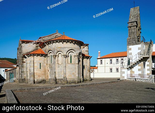 Romanesque church of Sao Pedro de Rates, Camino de Santiago, Portugal