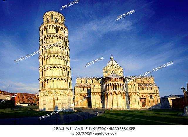 The Leaning Tower of Pisa, Pisa, Province of Pisa, Tuscany, Italy