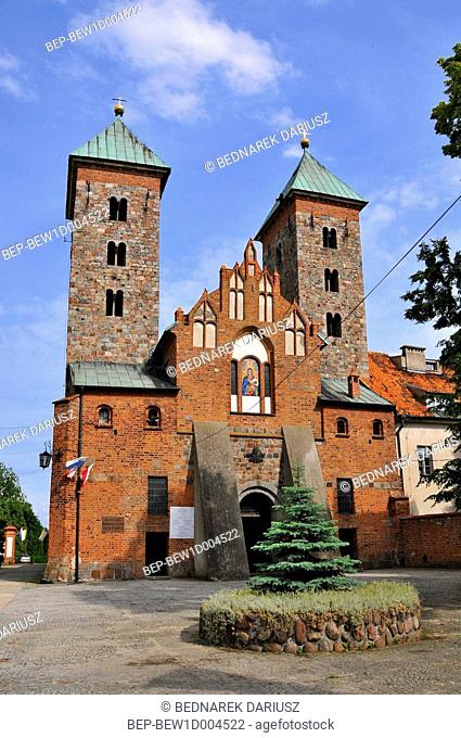Basilica of Our Lady of Consolation in Czerwinsk over Vistula, Masovian Voivodeship, Poland