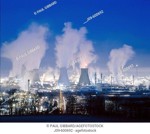 Petrochemical plant. Scotland