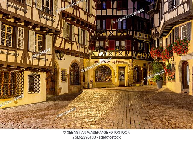Old town in Colmar, Alsace, France, Europe