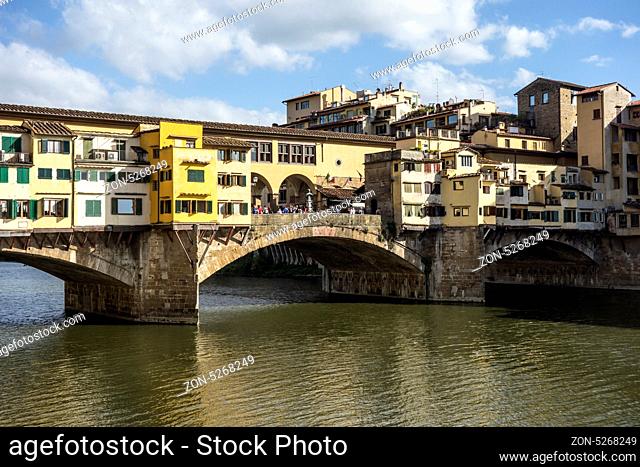 Ponte Vecchio (Old Bridge) in Florence, Italy