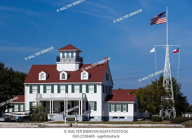 USA, Georgia, St. Simons Island, Maritime Museum at the Historic Coast Guard Station