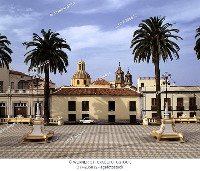 Spain, Tenerife, Canary Islands, La Orotava, La Concepcion Cathedral