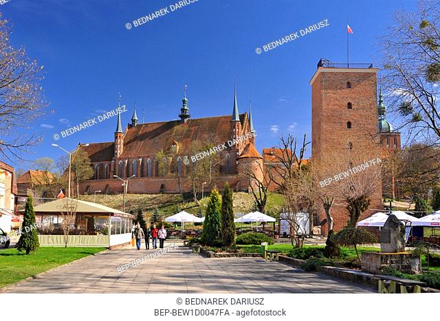 Frombork Cathedral in Frombork, Warmian-Masurian Voivodeship, Poland