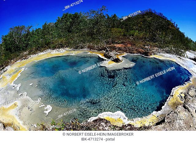 Dei Dei Hot Springs, Ferguson Island, Milne Bay, Alotau, Papua New Guinea, Oceania