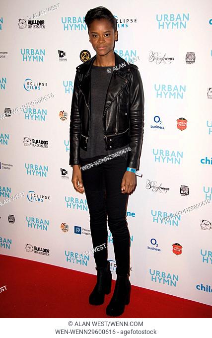 Celebs arrive on the red caroet for the premiere of Urban Hymn Featuring: Letitia Wright Where: London, United Kingdom When: 27 Sep 2016 Credit: Alan West/WENN