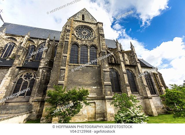 Historic Église Saint-Julien de Tours (Church Saint-Julien de Tours) in Tours, Indre-et-Loire, France, Europe