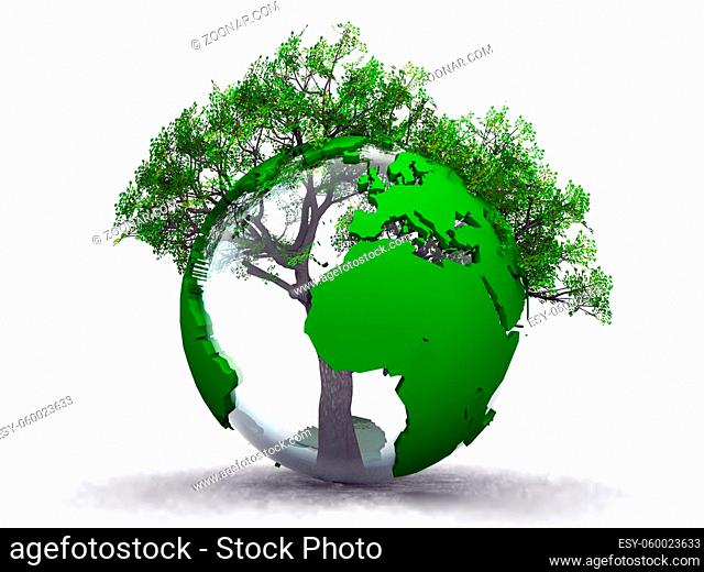 earth and tree