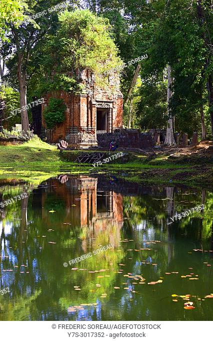 Koh Ker temple, Siem Reap Province, Cambodia, South East Asia, Asia