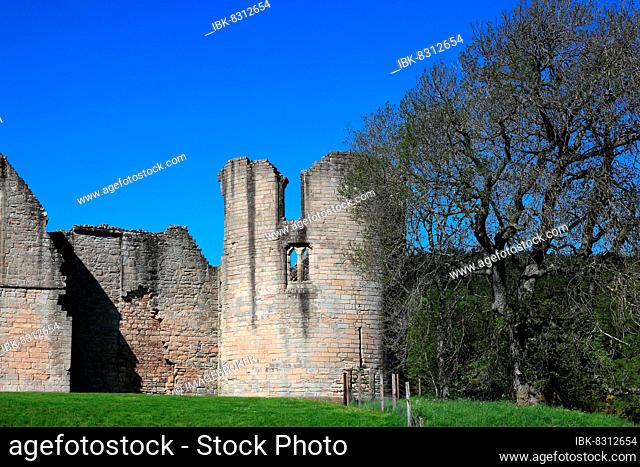 Ruin of Castle Kildrummy, ruined castle in the historic Scottish county of Mar in present-day Aberdeenshire, ScotlandRuin of Castle Kildrummy, Aberdeenshire