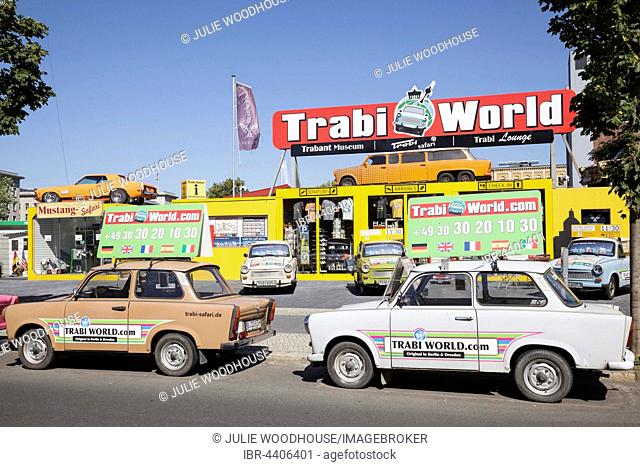Trabi World, former cars in East Germany, Berlin, Germany