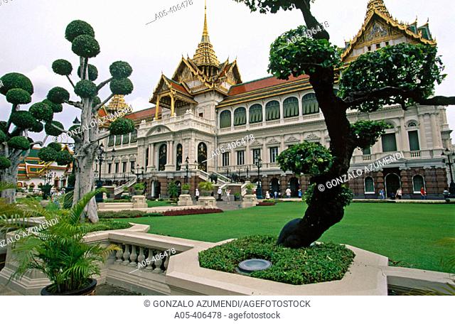 Chakri Maha Prasat Hall. Grand Palace. Bangkok. Thailand