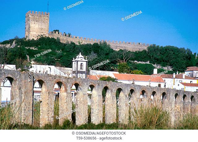 Medieval wall, Óbidos. Portugal (April, 2005)