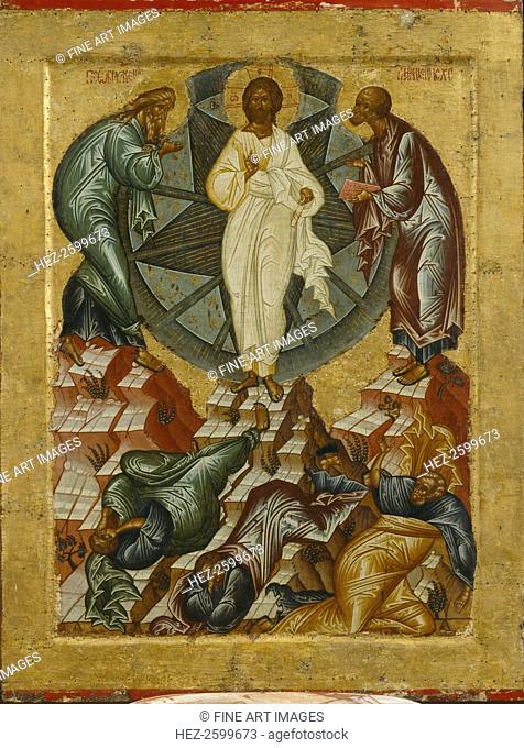 The Transfiguration of Jesus, 1497. Found in the collection of the State Open-air Museum Kirillo-Belozersky Monastery