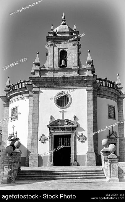 Baroque Church of Bom Jesus da Cruz in the city center of Barcelos, Portugal, Europe