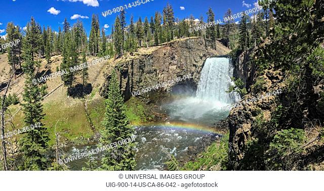 Rainbow Falls, Devils Postpile National Monument, Inyo National Forest