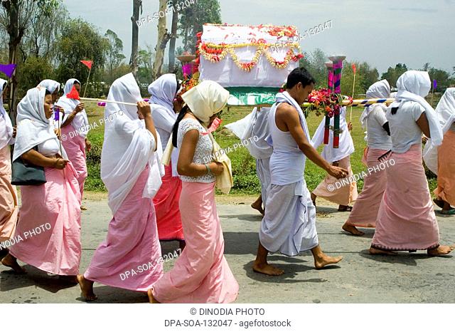 Manipuri women have organized themselves as Meira Paibis (torch bearers) to fight for their rights as woman ; Imphal ; Manipur ; India