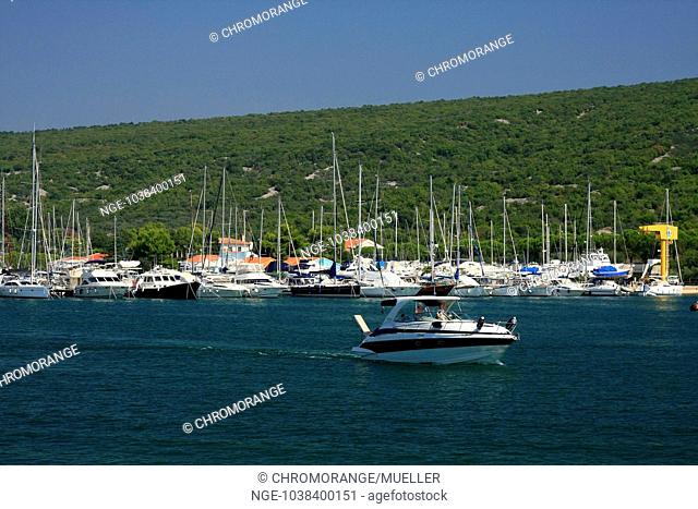Croatia, Kvarner, Insel Krk, Marina Punat