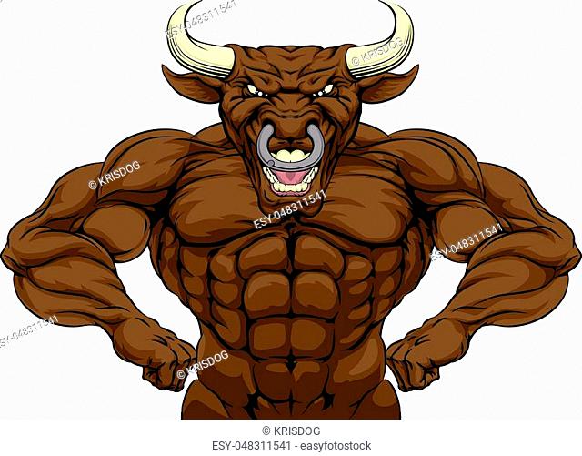 Bodybuilder with beast head Stock Photos and Images | agefotostock