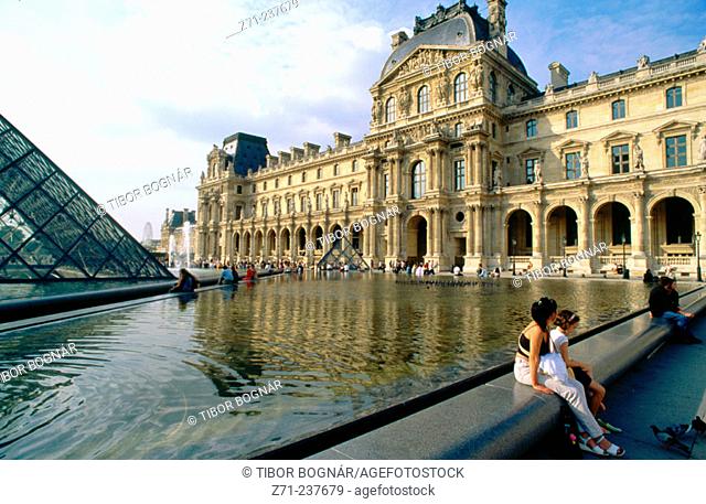 Louvre, Pavillon Richelieu. Paris. France