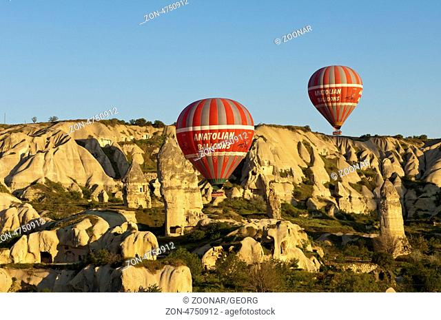 Ballooning in Cappadocia, Göreme, Turkey