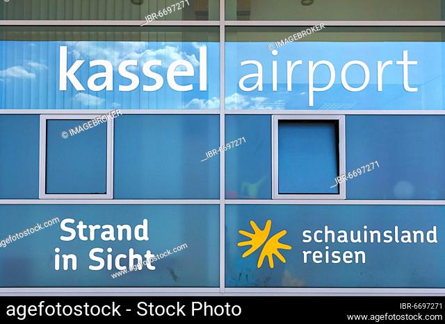 Terminal of Kassel Calden Airport (KSF), Kassel, Germany, Europe