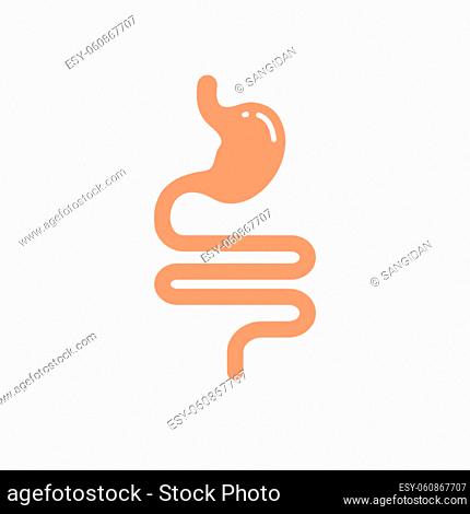 stomach icon vector illustration design template web
